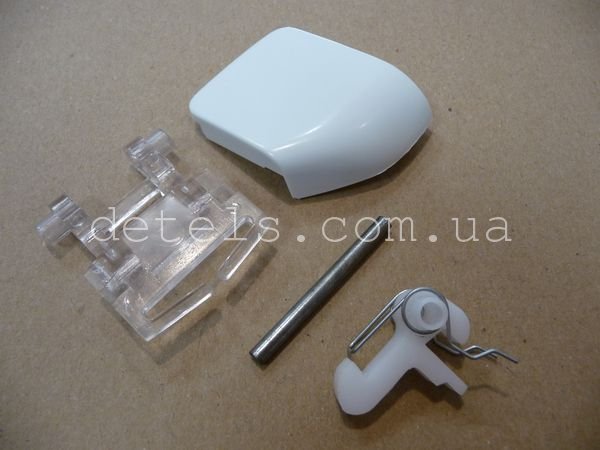 Ручка люка (дверцята) 651027616 пральної машини Ardo, Whirlpool (481990310163)